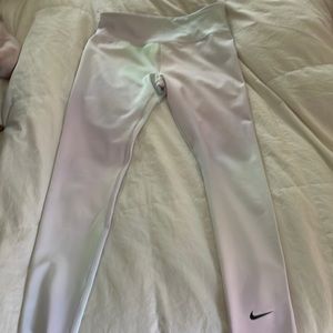 Nike pink purple green Leggings